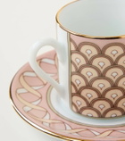 La DoubleJ Impero set of 2 espresso cups and saucers