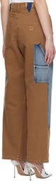 Andersson Bell Brown & Blue Re-Make Carpenter Jeans