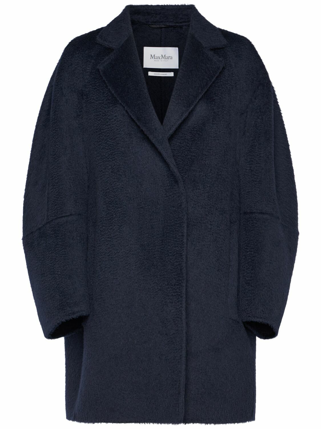 MAX MARA Sequoia Camel & Mohair Short Coat Max Mara