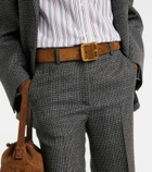 Acne Studios Reversible suede belt