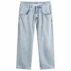 Maison Margiela Women's Five Pocket Jeans in Ice Blue