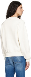 AMI Paris Off-White Ami de Cœur Sweatshirt