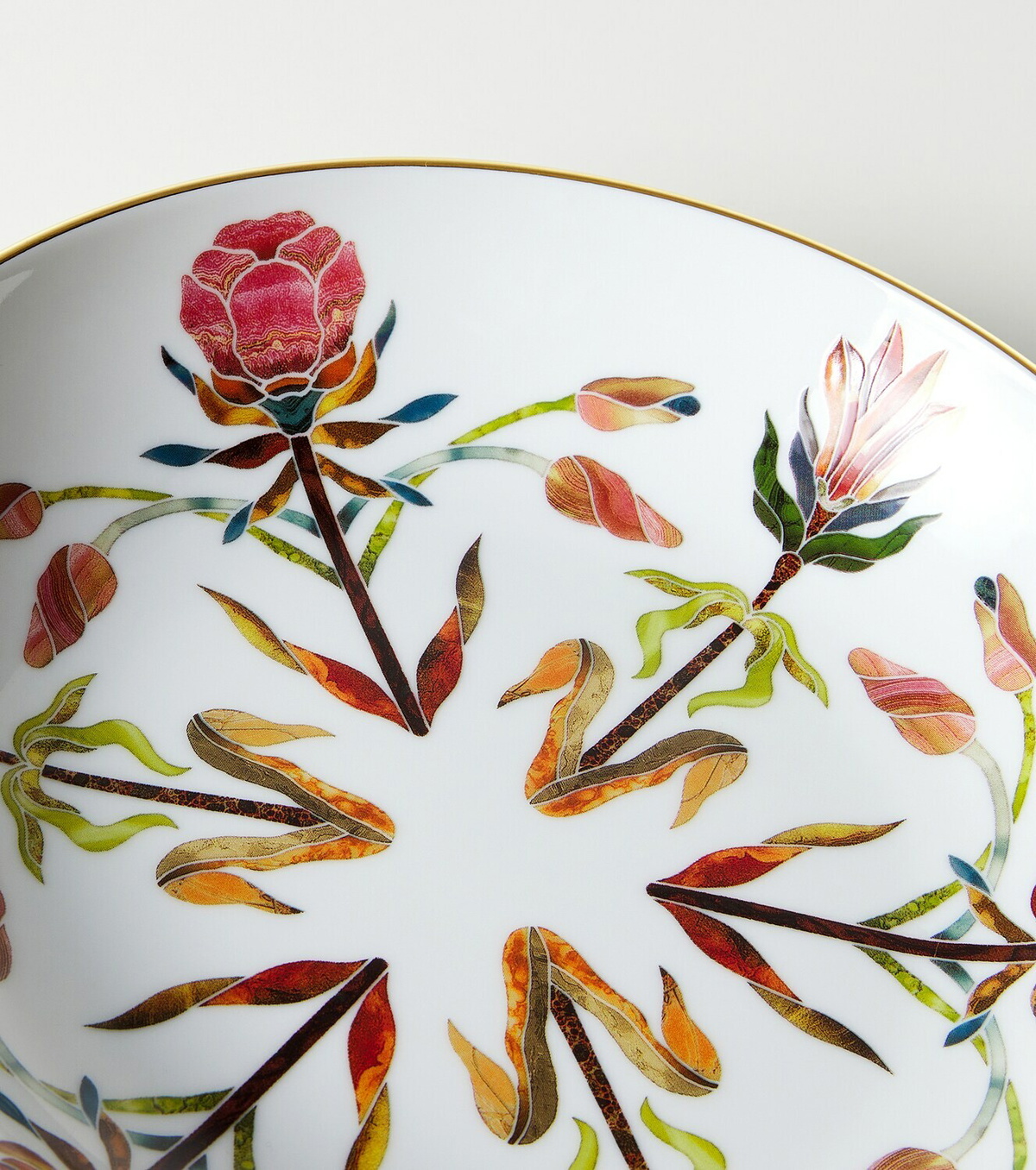 L'Objet Grand Tour porcelain soup plate