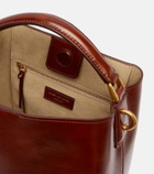 Dries Van Noten Grip Small leather tote bag