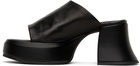 Miista Black Jimena Heeled Sandals
