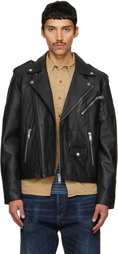 Deadwood Black Banks Leather Jacket