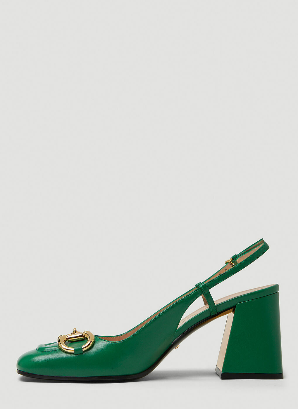 Green gucci store pumps