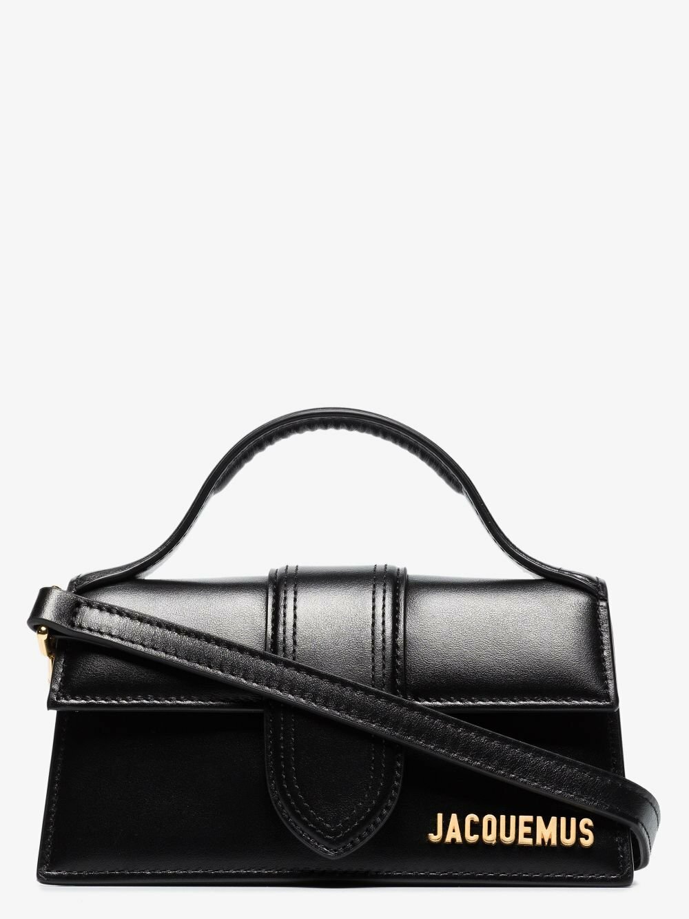 Jacquemus Le Bambino レザーショルダーバッグ 格安セール 黒 JACQUEMUS Le grand Bambino ジャックムス グラン バンビーノ