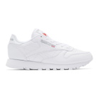 Reebok Classics White Leather Classic Sneakers