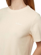 MC2 Saint Barth Beige Terry Cotton T-shirt Aleja
