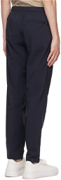 Theory Black Tapered Trousers