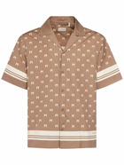 MONCLER Monogram Printed Cotton Shirt