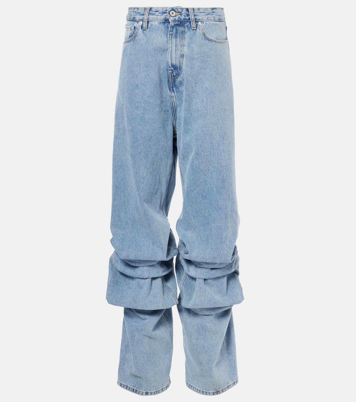 Y/Project Evergreen draped wide-leg jeans Y/Project Y/Project Evergreen draped wide-leg jeans Y/Project