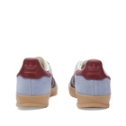 Adidas Gazelle Indoor Sneakers in Blue/Burgundy/Green