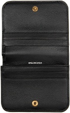 Balenciaga Black Bifolded Card Holder