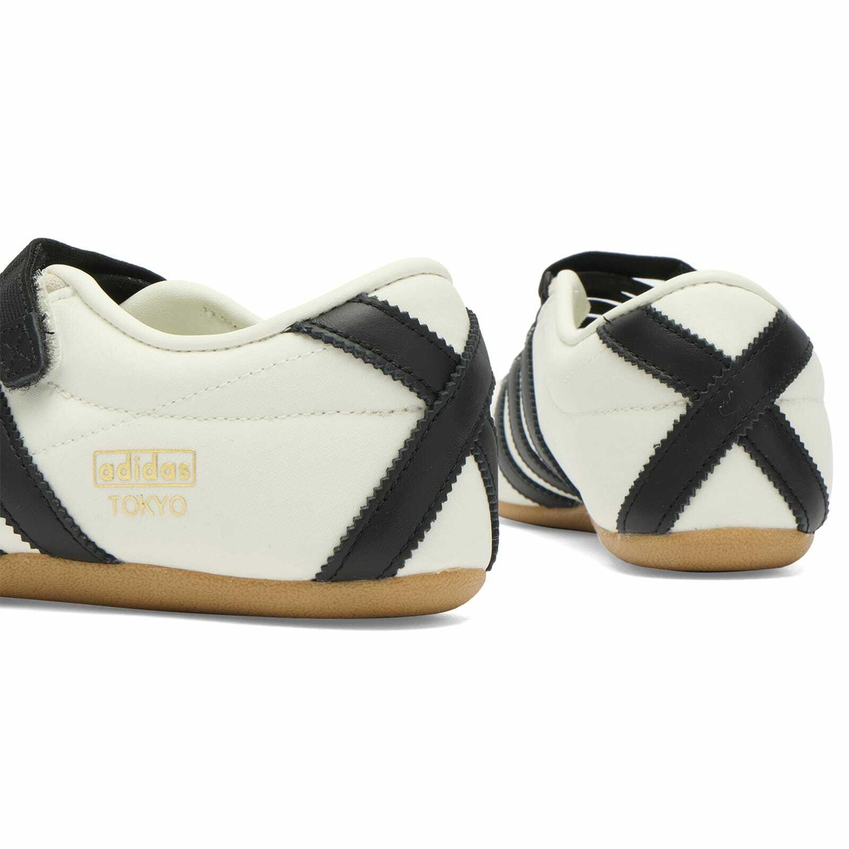 Adidas Women's Tokyo Mj Sneaker in Off White/Core Black/Gum