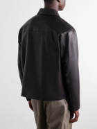 YOKE - Leather Jacket - Black