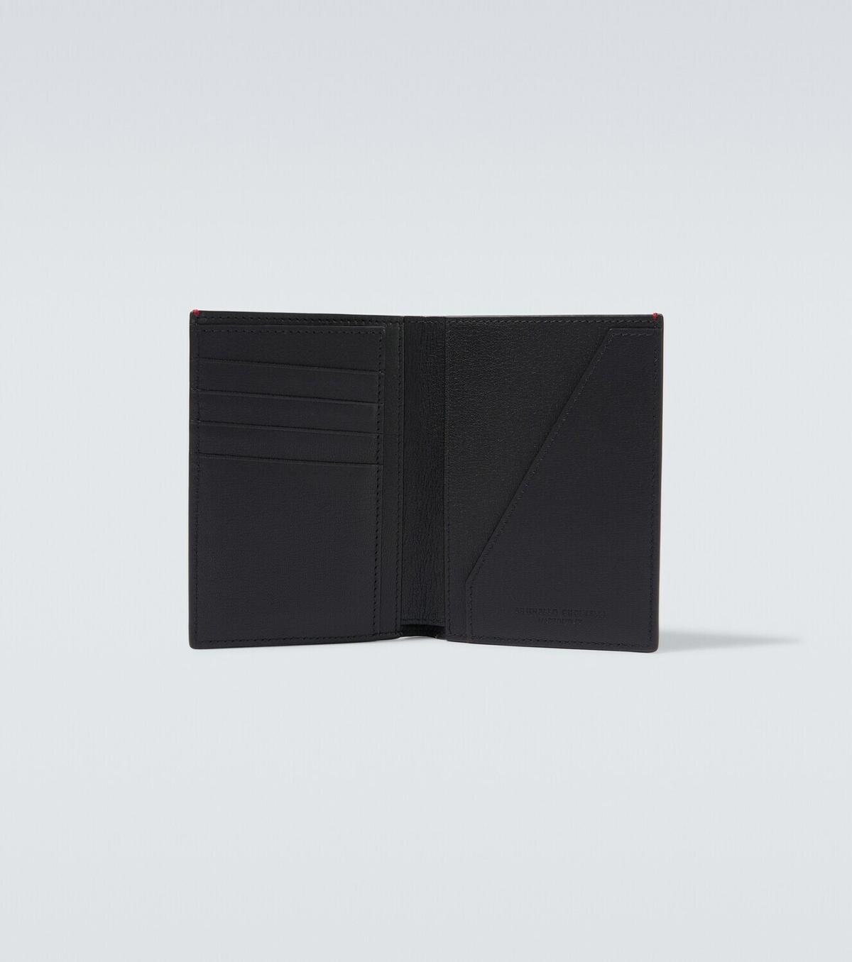 Brunello Cucinelli Leather passport holder