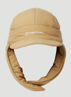 La Cagoule Briciola Padded Balaclava Cap in Beige