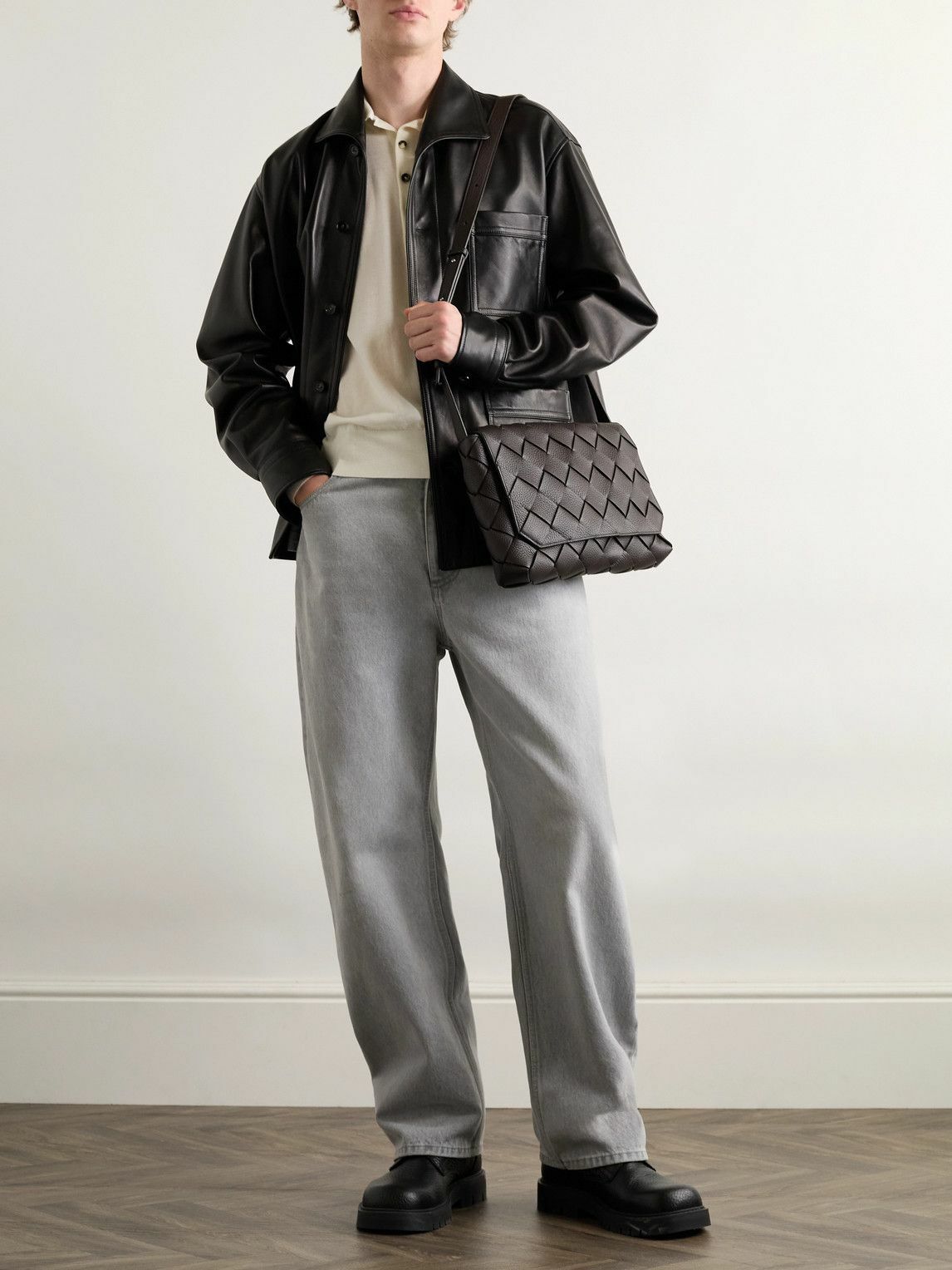 Bottega Veneta - Cashmere Polo Shirt - Neutrals