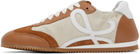 Loewe Beige & Tan Ballet Runner Sneakers