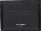 Dolce&Gabbana Black Calfskin Card Holder