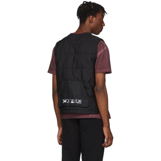 Heron Preston Black Multipocket Fire Vest