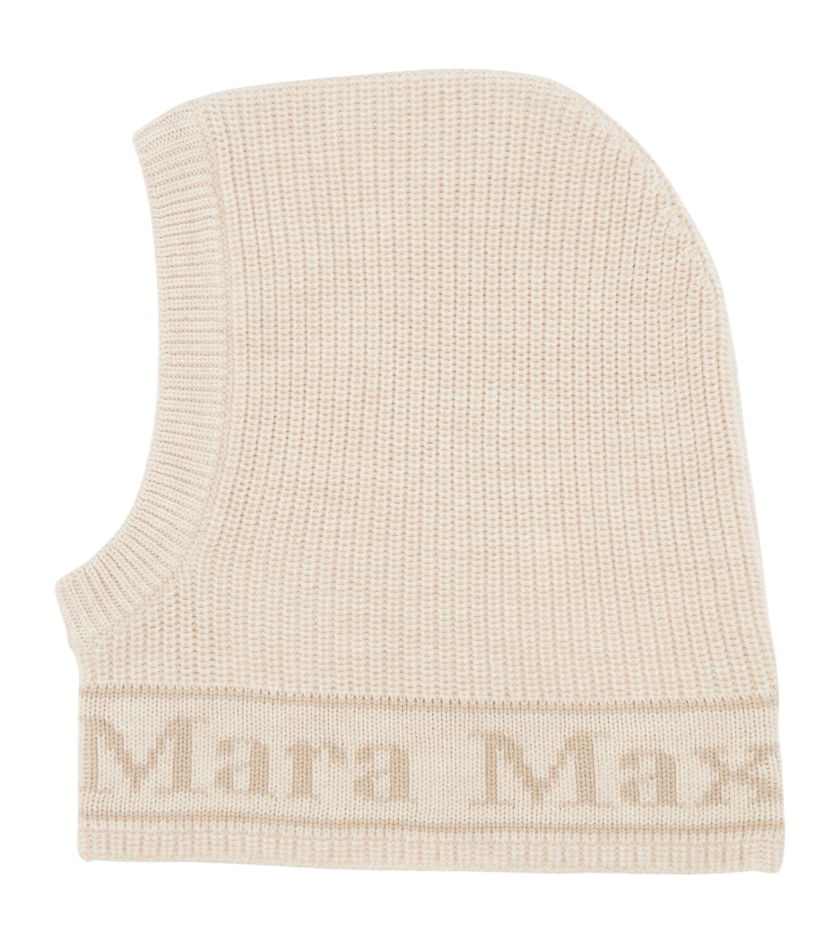 Max Mara Gray Jacquard Balaclava Max Mara