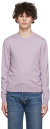 Ralph Lauren Purple Label Purple Cotton Sweater