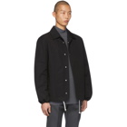 Bottega Veneta Black Twill Coaches Jacket