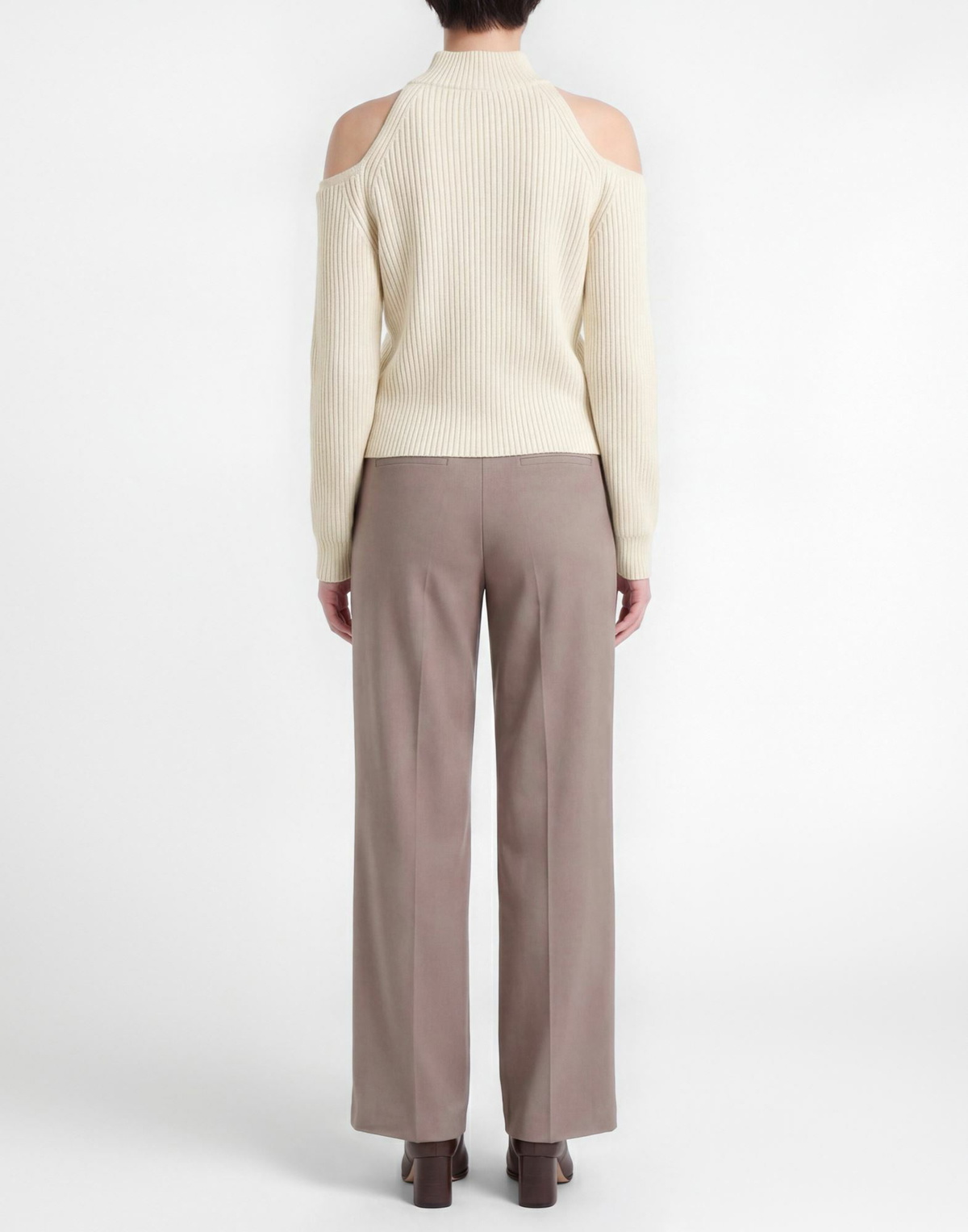 Jucca Womens Turtleneck Ivory