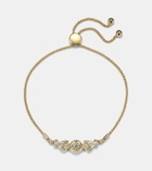 Stone and Strand Rossellini 14kt gold bracelet with diamonds