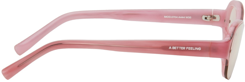A BETTER FEELING Pink Skye Sunglasses