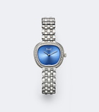 Piaget Sixtie embellished 29mm stainless steel watch