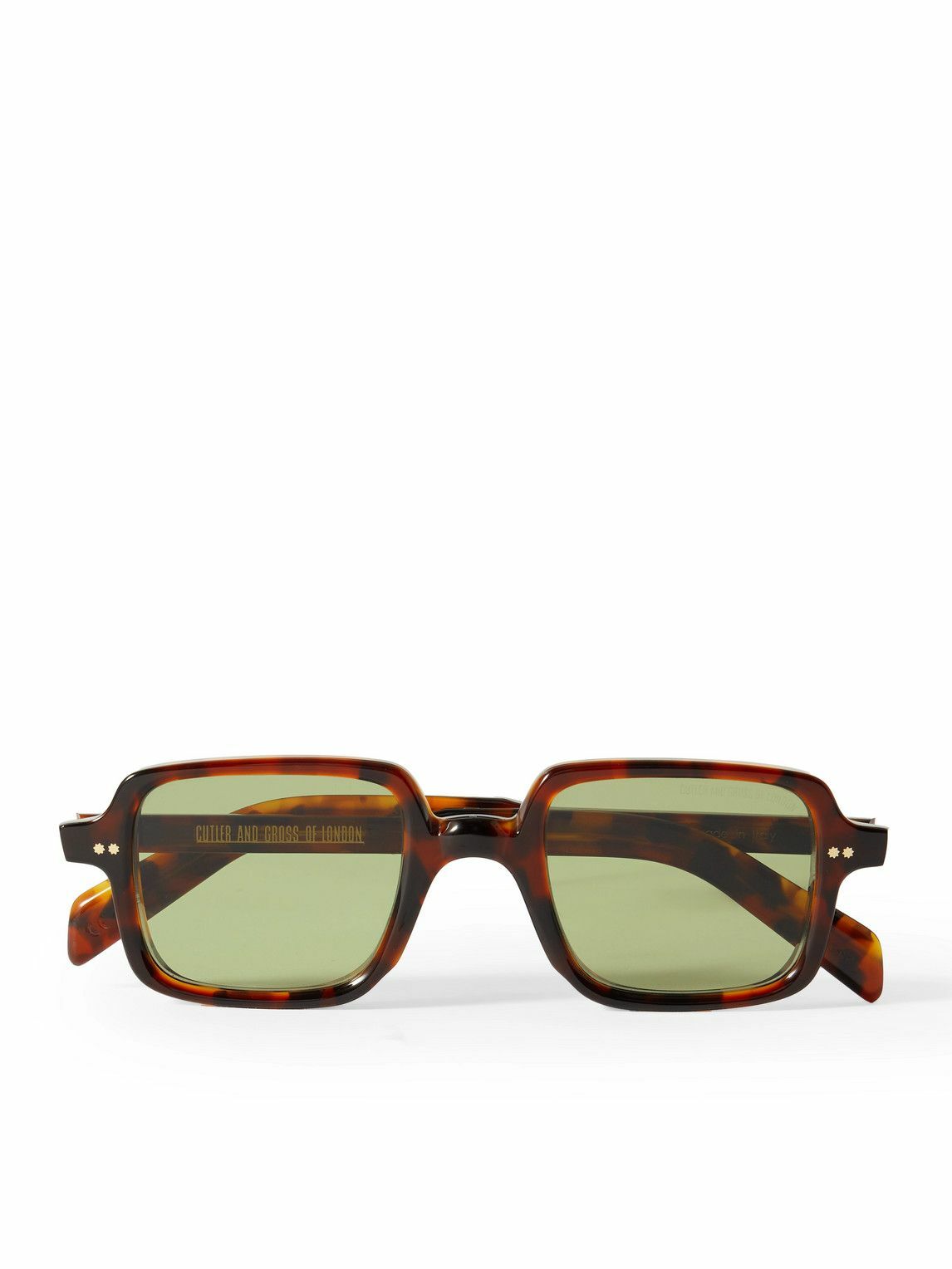 Cutler and Gross - GR02 Rectangle-Frame Tortoiseshell  display picture 1