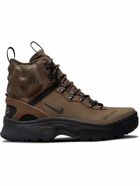 Nike - ACG Zoom Gaiadome High-Top Sneakers - Brown