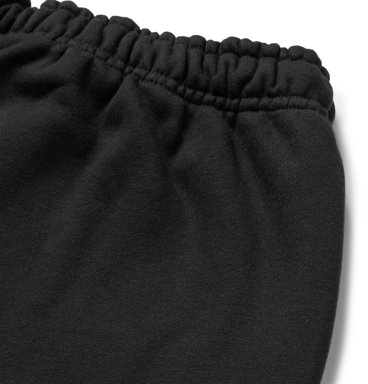 Nike - NRG Tapered Fleece-Back Cotton-Blend Jersey Sweatpants - Black Nike