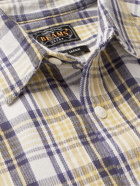 Beams Plus - Checked Cotton-Twill Shirt - Yellow