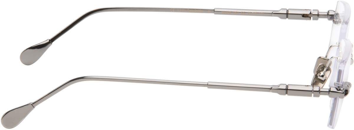 【関税込み】Kuboraum シルバー H61 メガネ 252872M133000_1.jpg