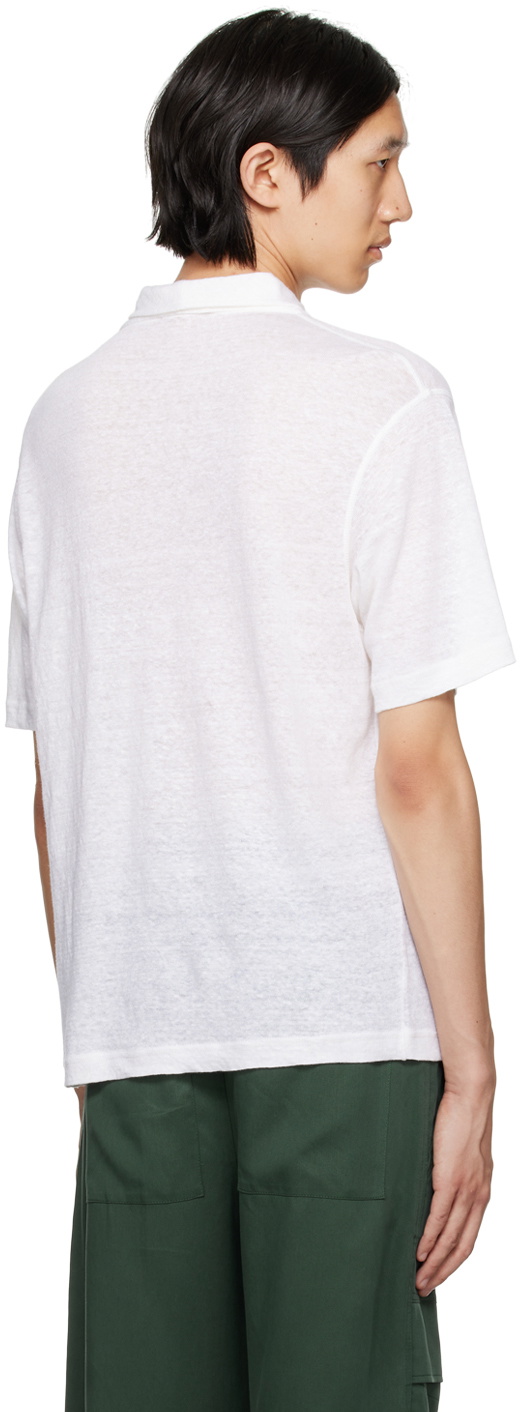 Maryam Nassir Zadeh White Source Polo