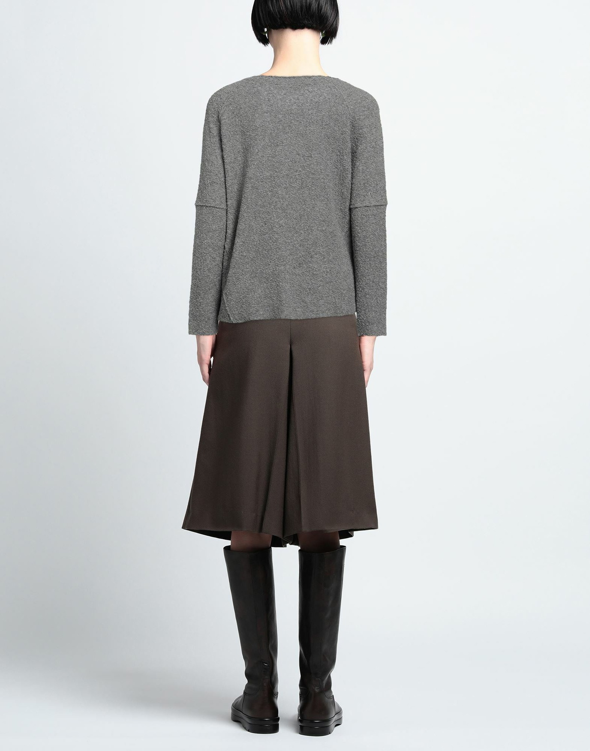 Crossley Womens Sweater in Grey