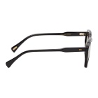 RAEN Black and Brown Burel Sunglasses
