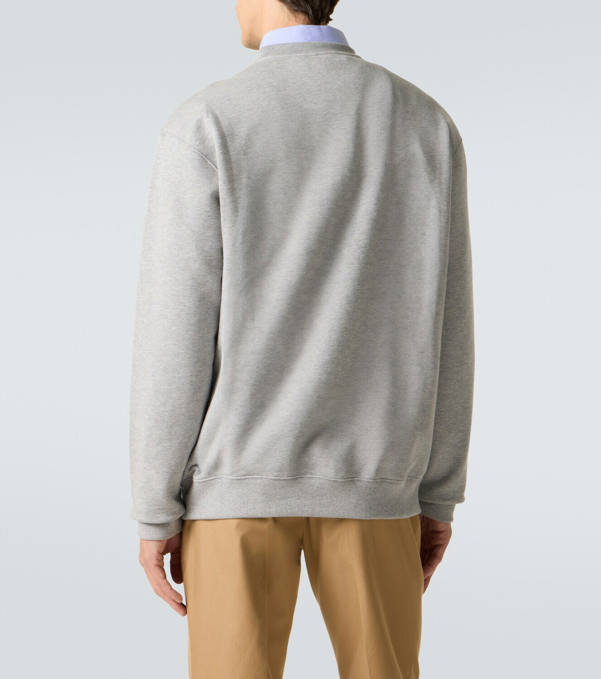 Gucci Web Stripe cotton sweatshirt