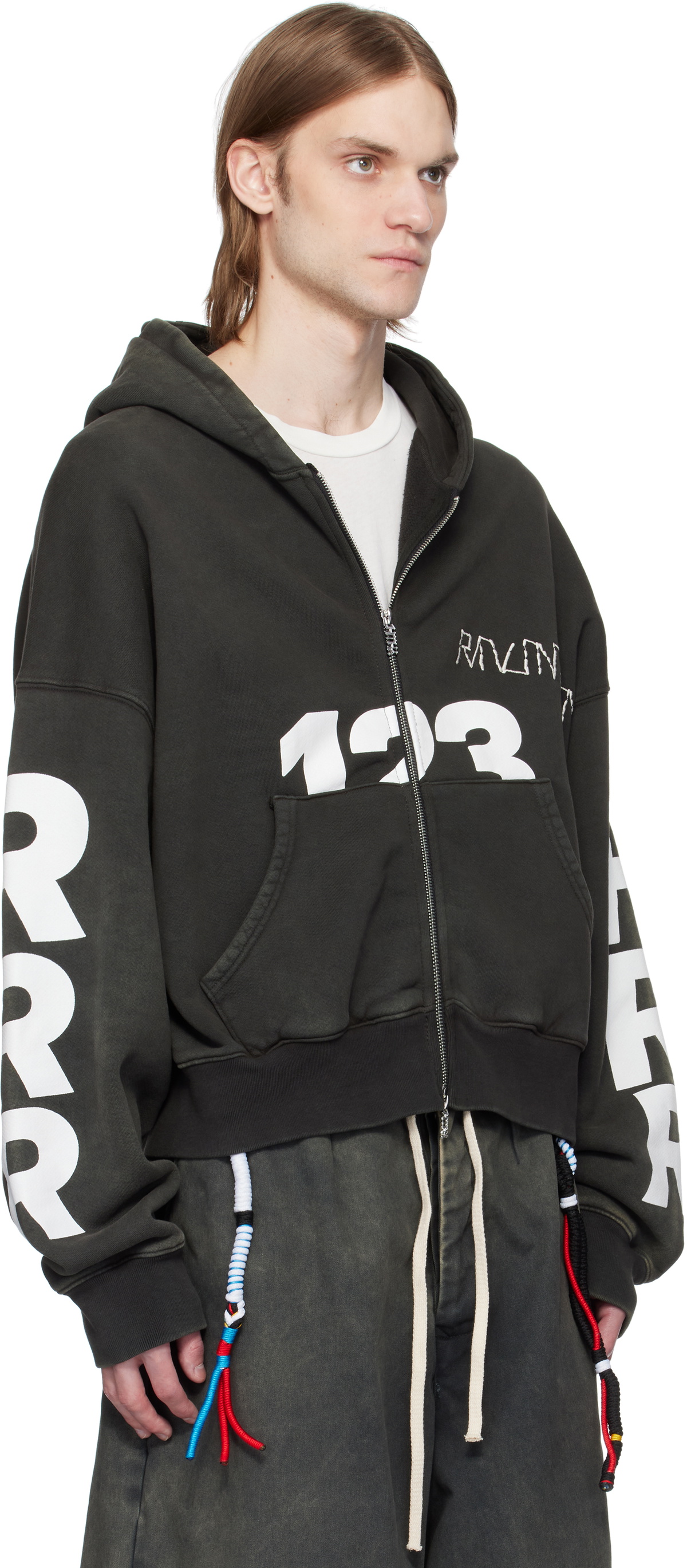 Rivington Roi Rebis Black USO-123 CVA Zip Hoodie Rivington Roi Rebis