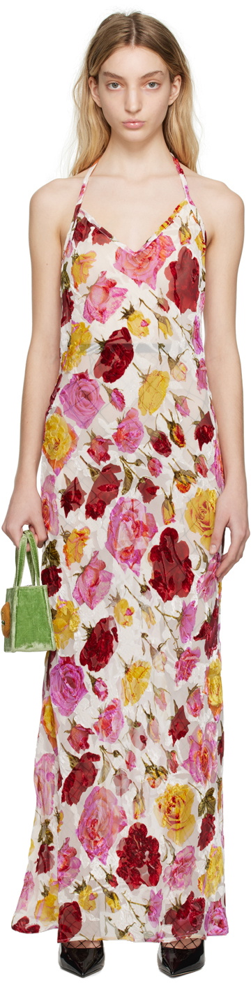 Puppets and Puppets Multicolor Slip Maxi Dress