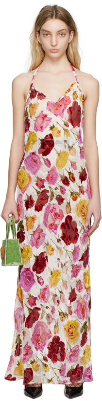 Photo: Puppets and Puppets Multicolor Slip Maxi Dress