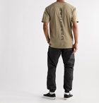 WTAPS - Logo-Print Cotton-Jersey T-Shirt - Neutrals