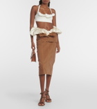 Jacquemus Le Short Chouchou satin shorts