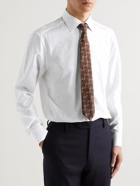 Etro - Slim-Fit Cotton-Jacquard Shirt - White