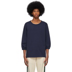 Dries Van Noten Indigo Habir Sweatshirt